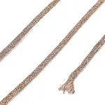 Polyester Braided Metallic Cord with Inner Core
