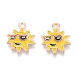 Alloy Enamel Pendants