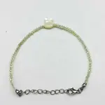 Faceted Rondelle Glass Beaded Bracelets