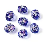 Handmade Foil Glass Beads Strands