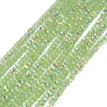 Electroplate Glass Beads Strands