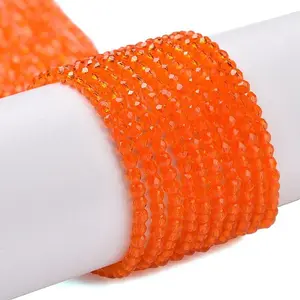 Transparent Glass Beads Strands