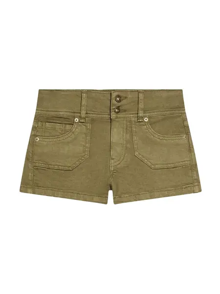 Bershka Džínsy  kaki