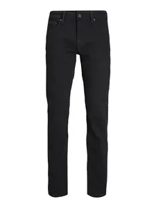 JACK & JONES Džínsy 'Clark Evan'  čierny denim
