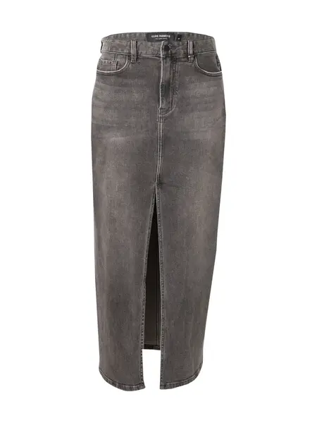 Elias Rumelis Sukňa  sivý denim