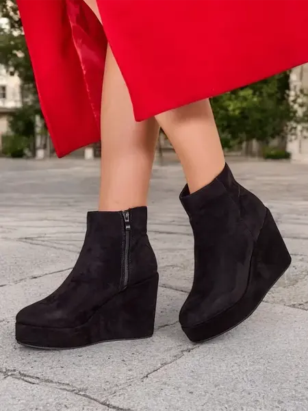 Resti Women's Wedge Ankle Boots Sieffa
