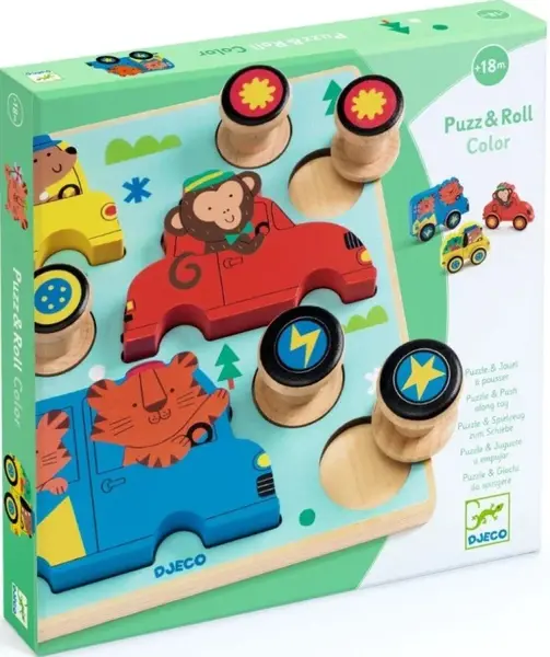 Vkládací puzzle Autíčko