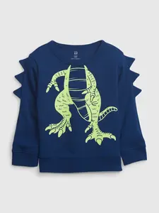 GAP Dětská mikina 3D dino - Kluci