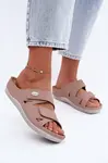 Dámské kožené slip-on Inblu růžové