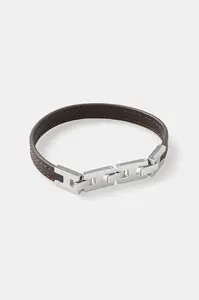 Kožený náramek Trussardi T-LEATHER