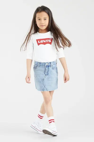 Detské tričko s dlhým rukávom Levi's