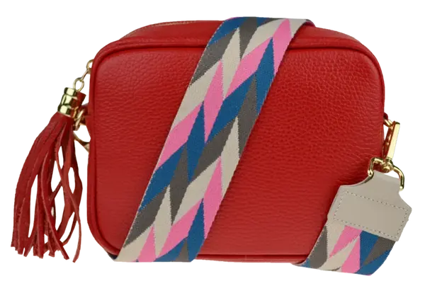 NovaKabelka.cz Bala Rossa Corallo s přídavným popruhem IV