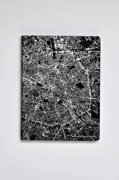 Nuuna Poznámkový blok Nuuna Paris Silver L