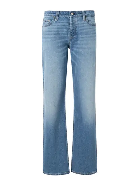 Tommy Jeans Džínsy 'Low Rise Straight'  modrá denim