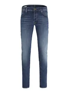 JACK & JONES Džínsy 'JJIGlenn JJFox'  modrá denim