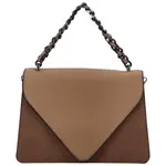 Dámská kabelka do ruky meruňkově hnědá - Maria C Mikaela hnědá