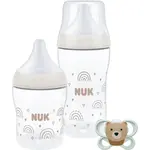 NUK Perfect Match Rainbow darčeková sada pre bábätká 0-3+ m