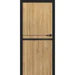 Interiérové dveře Intersie Lux Černá 219 - Výška 210 cm