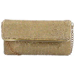 Dámské psaníčko zlaté - Moon Laney