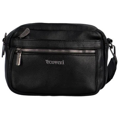 Dámská crossbody kabelka černá - Coveri Bricky