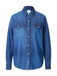Lee Blúzka 'REGULAR WESTERN SHIRT'  modrá denim