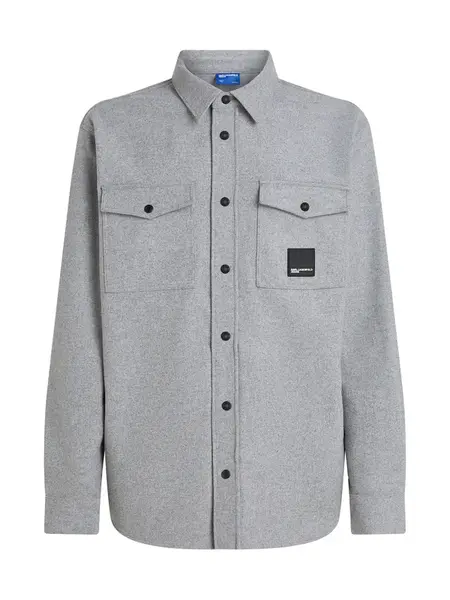 KARL LAGERFELD JEANS Košeľa  sivá