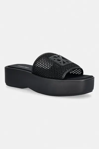 Calvin Klein pantofle dámské FLATFORM SNDL MESH