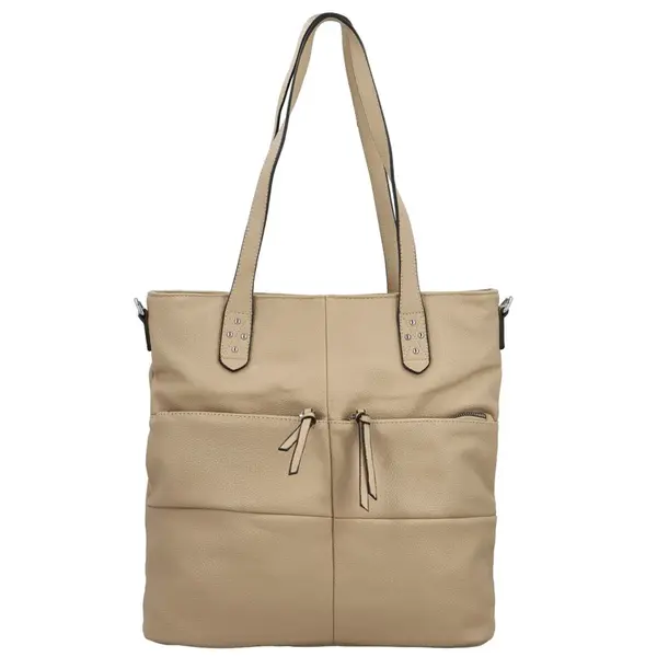 Dámská kabelka na rameno béžová - Firenze Teona