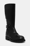 Kožené čižmy MM6 Maison Margiela