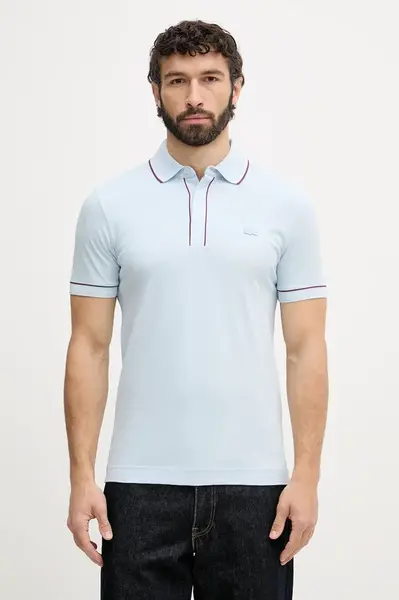 Lacoste  polo pánské bavlněné s elastanem