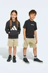 Adidas teplákové šortky dětské s bavlnou