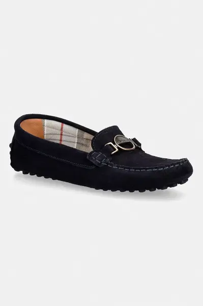 Barbour mokasíny dámské semišové Laire