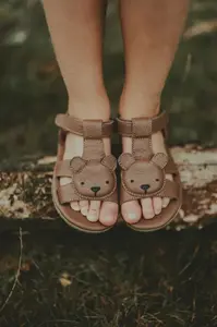 Donsje  Dětské kožené sandály  Dhalo Sandals Bear