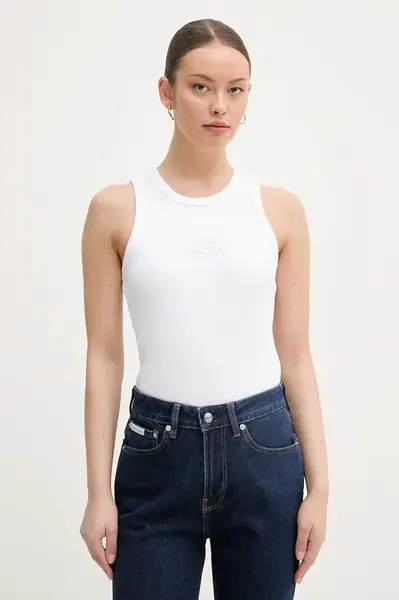 Calvin Klein Jeans top dámský s bavlnou