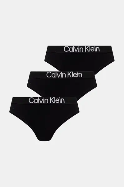 Calvin Klein Underwear nohavičky dámske bavlnené s elastanom 3-pak