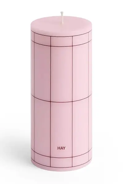 Ozdobná sviečka HAY Column Candle 6,5 x 15 cm