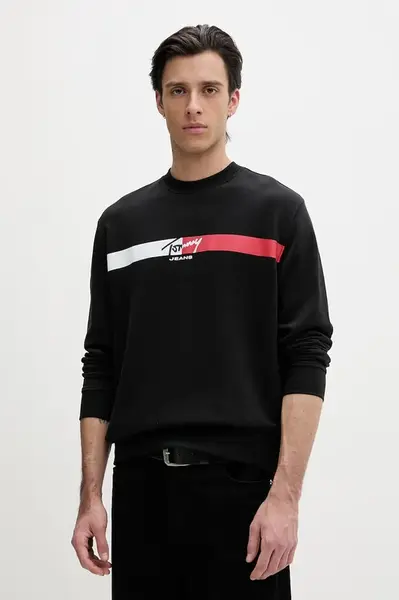 Tommy Jeans mikina pánska bavlnená