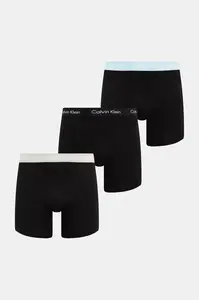 Calvin Klein Underwear boxerky pánske bavlnené s elastanom 3-pack