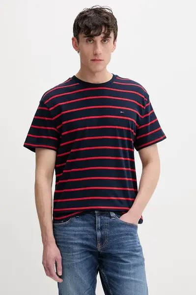 Tommy Jeans tričko pánske bavlnené
