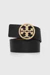 Tory Burch Oboustranný kožený pásek Tory Burch 1.5" Miller Reversible