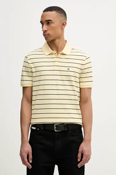 Calvin Klein Jeans  polo pánské bavlněné