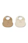 Liewood bryndák Ember Printed Bib 2-pack