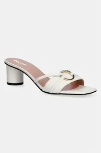 Pollini Kožené pantofle Pollini