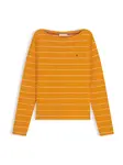 TOMMY HILFIGER Sveter  mandarínková / biela