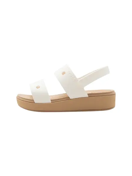 Crocs Sandále 'Brooklyn'  slonová kosť