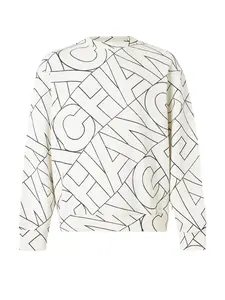ARMANI EXCHANGE Mikina  čierna / šedobiela