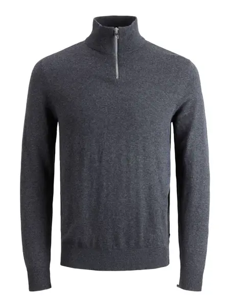 JACK & JONES Sveter 'JJEEmil'  antracitová