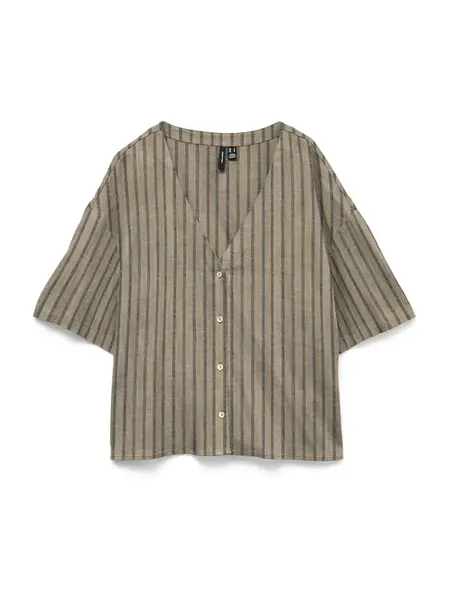 VERO MODA Blúzka 'VMRosie'  brokátová / čierna