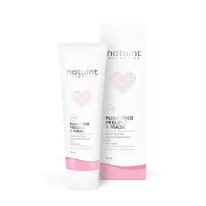 Natuint cosmetics - Maska a píling 2v1 - čistiaca
