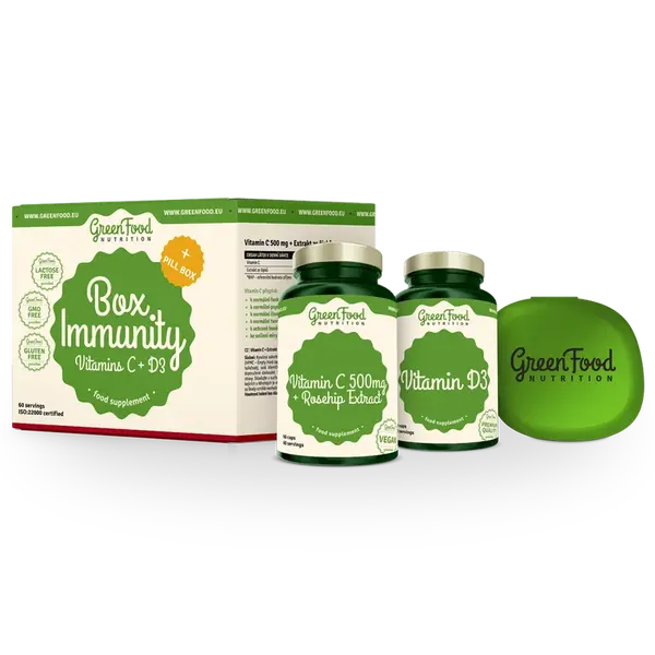 GreenFood Nutrition BOX IMMUNITY + Pillbox